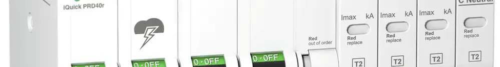 Scaricatore di sovrat.SE Quick iPRD20R tipo2 3LN con cont.seg. 