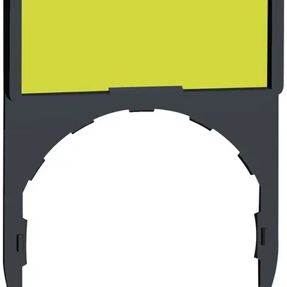 Porte-plaquette Schneider Electric 30×50mm blanc o.jn 
