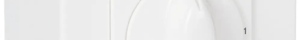 Contatto rotativo AP ATO 2×A/1L bianco 1-->0<--2 