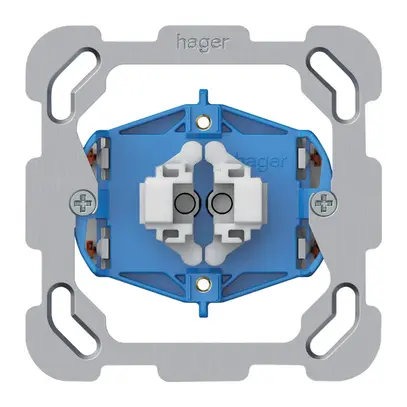 Interruttore a pulsante luminoso INC origin sch 1 (3+3) 2×LED 77×77mm 