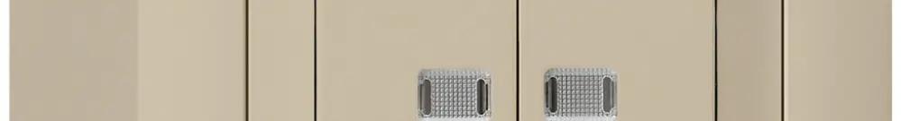 AP-Leuchtdruckschalter kallysto 1/3+3/1 mit 2 Linsen beige 