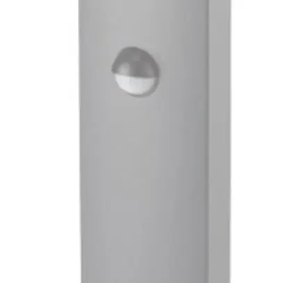 Paletto luminoso LED Z-Licht C80 sens.-PIR 12W 3000K 120×800mm, alluminio 