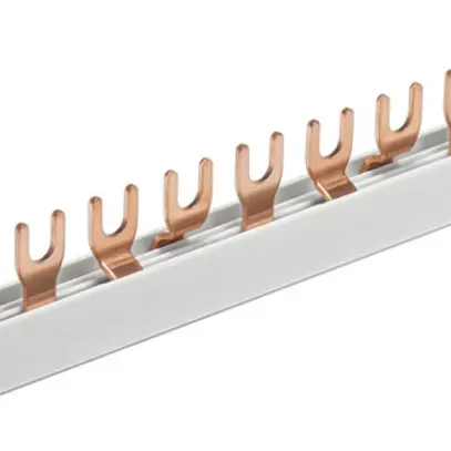 Bloc de barre collectrice WM G-3L-210/16 C 12×à fourchette 17.8mm 80A 16mm² gris 