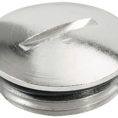 Tappo di chiusura WM VP 21-MS65 PG21 ottone IP68 grigio 