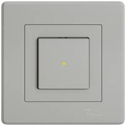 Contact à poussoir ENC EDIZIO.liv SNAPFIX® ARL/1P éclairage frontal jaune grc 