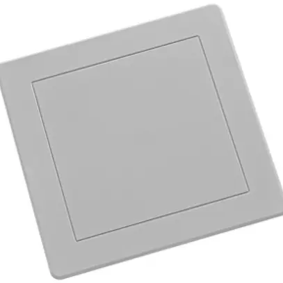 Couvercle à broches HSB Weibel 130×130mm Design EDIZIO.liv gris clair 