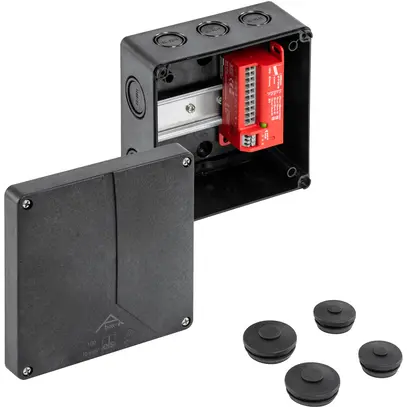 AP-Abzweigdose Spelsberg Abox-i 100-ÜSS 140×140mm×79mm IP65 schwarz 