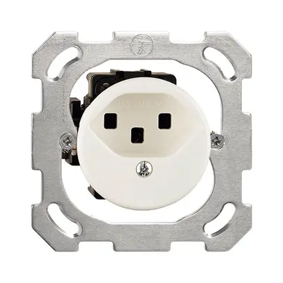 Prise ENC FH T23 16A blanc, bornes à vis 