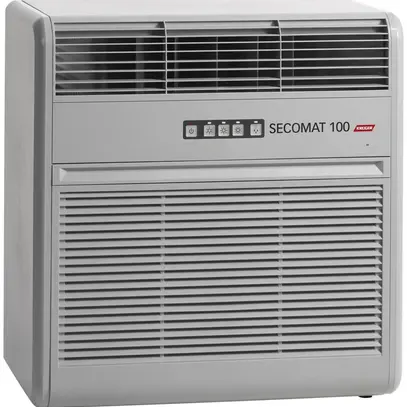 Asciugatrice SECOMAT 100H per stanza d.asciugatura max.16m², 989W 10kg 1200m³/h 