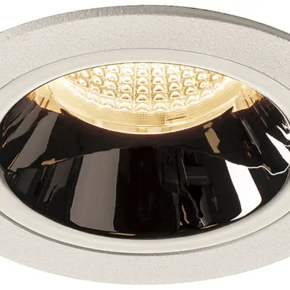 LED-Downlight SLV NUMINOS M 17.5W 1550lm 2700K 55° DIM Ø105×68mm ws/Cr 