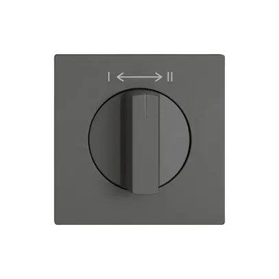 Kit di montaggio EDIZIO.liv SNAPFIX® p.pulsante girevole manop.1 → ← 2 grs 