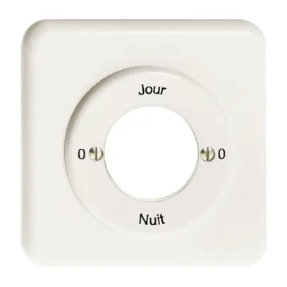 Kit frontale INC 0-Jour-0-Nuit per interr.a chiave bianco 