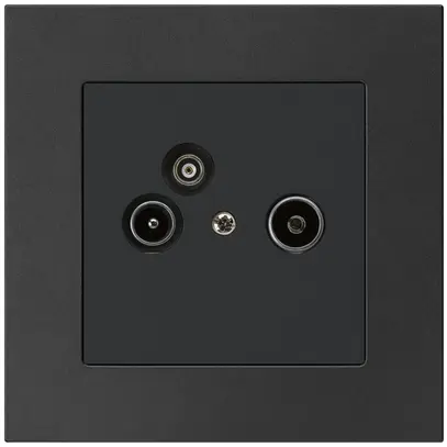 Prise d'antenne ENC R/TV/données kallysto.pro 19dB noir 