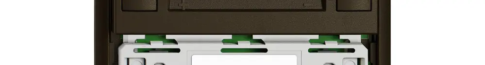 Unité fonctionnelle KNX RTH RGB EDIZIO.liv SNAPFIX® p.poussoir KNX RTH 1…4t br 