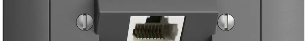 Presa INS 1×RJ45/u 4P ITplus EDIZIOdue grigio scuro 