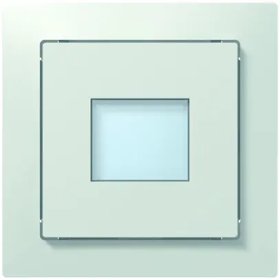 Thermostat d'ambiance ENC ABB SIDUS free@home blanc brillant 