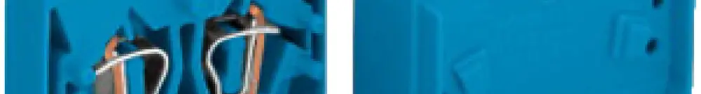 Borne individuelle WAGO 2.5mm² 2L bleu 