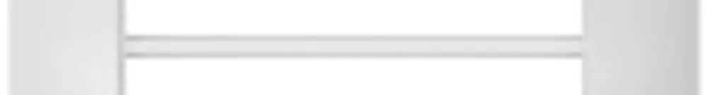 Cadre de recouvrement SIDUS 4×1 blanc 