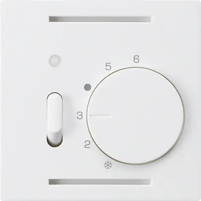 Thermostate d'ambiance ENC kallysto blanc avec interrupteur 