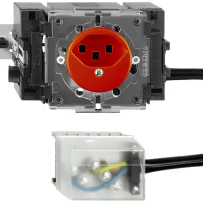 Prise INC FH T23 L3 orange 49…69mm pour câble plat Powerbus 