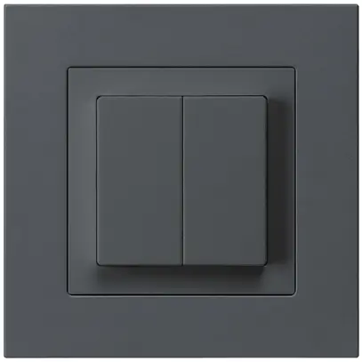 Poussoir ENC kallysto.pro 2×A-R/1P anthracite 