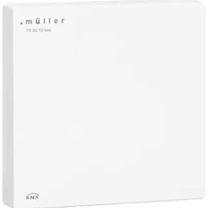 Capteur de température ambiante KNX AP müller TS 30.11 5×DI/AI blanc 