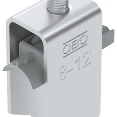 Fixation rapide BET 2056 pied à H matière synthétique 8…12mm 2×câble aluminium 