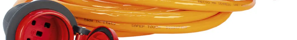 Cavo di prolunga Steffen EPR-PUR 5×2.5mm² 5m T25/T25 per l'industria arancione 