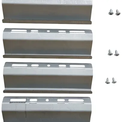 Jeu de crampons de montage LEDVANCE H28 acier 115×30×28mm gris 4 pcs 