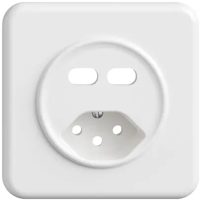UP-Montageset STANDARDdue SNAPFIX® für Kombination USB C+C/Steckdose T13 ws 