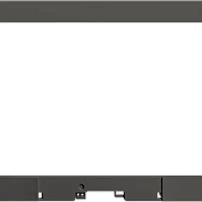 Plaque frontale pour écran tactile II KNX EDIZIOdue gris foncé 