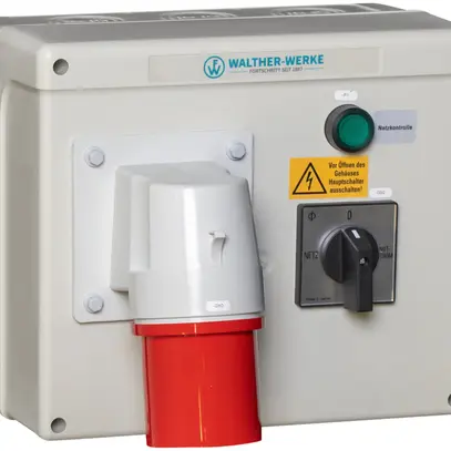 Alimentation de secours AP Walther-Werke 63A avec poussoir de contrôle 