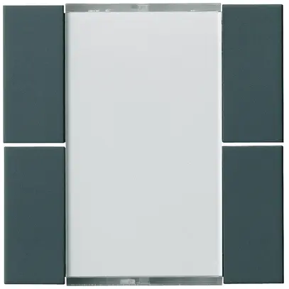 Kit frontal Hager kallysto 4×KNX anthracite 