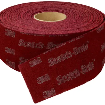 Rouleau non-tissé 3M Scotch-Brite 7447 100×10000mm oxyde d'alu (A) P360 (VFN) 