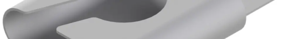 Support de câble pour canal en C Lanz 50mm ZMA 