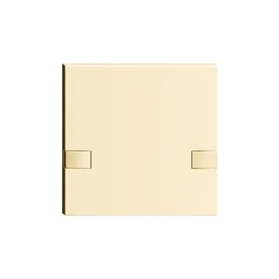 Tasto 1/1 KNX/elettronic.s.LED EDIZIOdue comando doppio vanille 