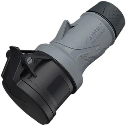 Presa mobile CEE PowerTOPXtra 16A IP54 5P 7h 500V Ø69×174mm nero 