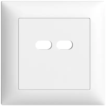 UP-Montageset Feller EDIZIOdue für Steckdose USB 18W 2×Typ C weiss 