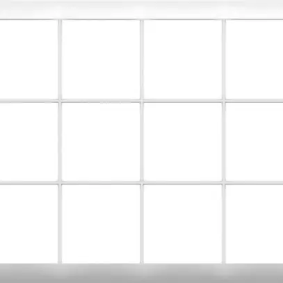 UP-Kopfzeile SIDUS für Kombination 3×4 12×2Pt, weiss 