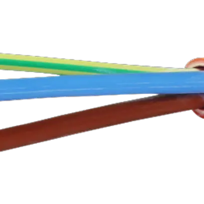 Câble de sécurité 3x2,5mm² LNPE FE180 E30 or Une longueur