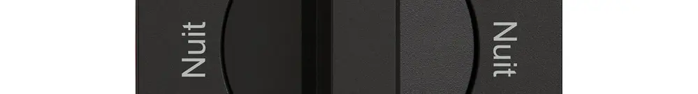 Montageset EDIZIO.liv SNAPFIX® f.Drehschalter m.Griff Nuit-Jour-Nuit-Jour sz 