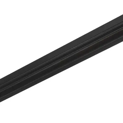 Binario conduttore INS SLV TRACK 48V 1fa alluminio nero 4000mm 