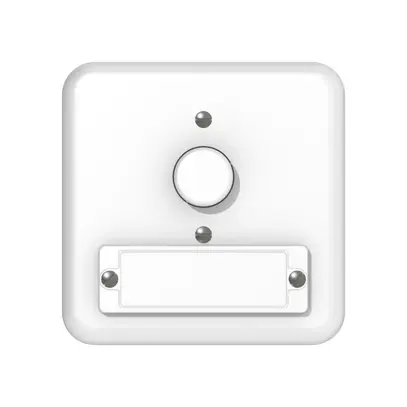 Abdeckset CLASSIC zu Sonnerietaster weiss 