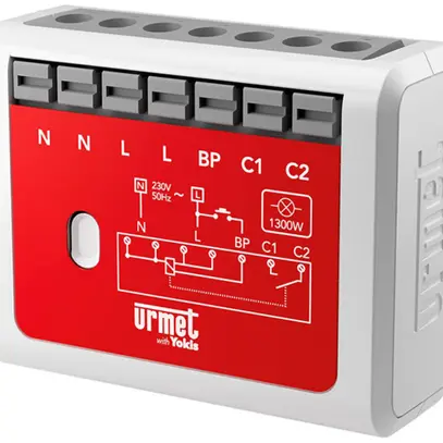 Relè a tempo RF INS Urmet MTR1300E-UP Zigbee 1 can 