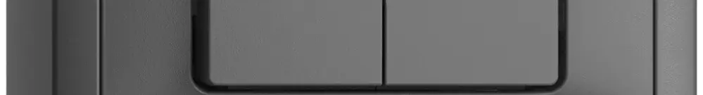 Combinaison AP 1/3+3/1L+T23 gris foncé 16A EDIZIOdue 