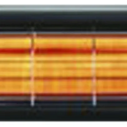 Radiatore a infrarossi Veito Aero, 2500W, 1 stadio, IP44, nero 