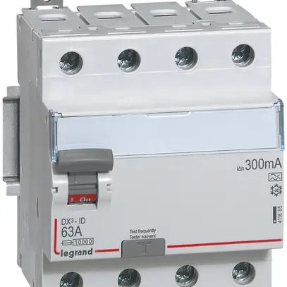 Disgiuntore monoblocco Legrand 4P 63A 300mA tipo A 