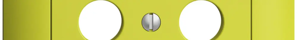 Kit frontale INC EDIZIOdue lemon 88×88mm 