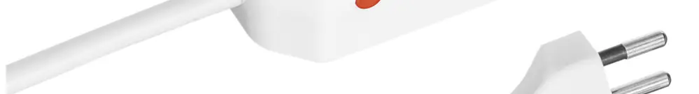 Steckdosenleiste COMPACT 1.5m 2×T13 Reset-Knopf, weiss 