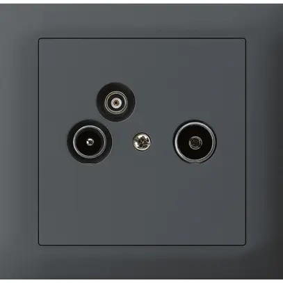 Presa antenna INS TV-R-dati kallysto 19dB antracite 